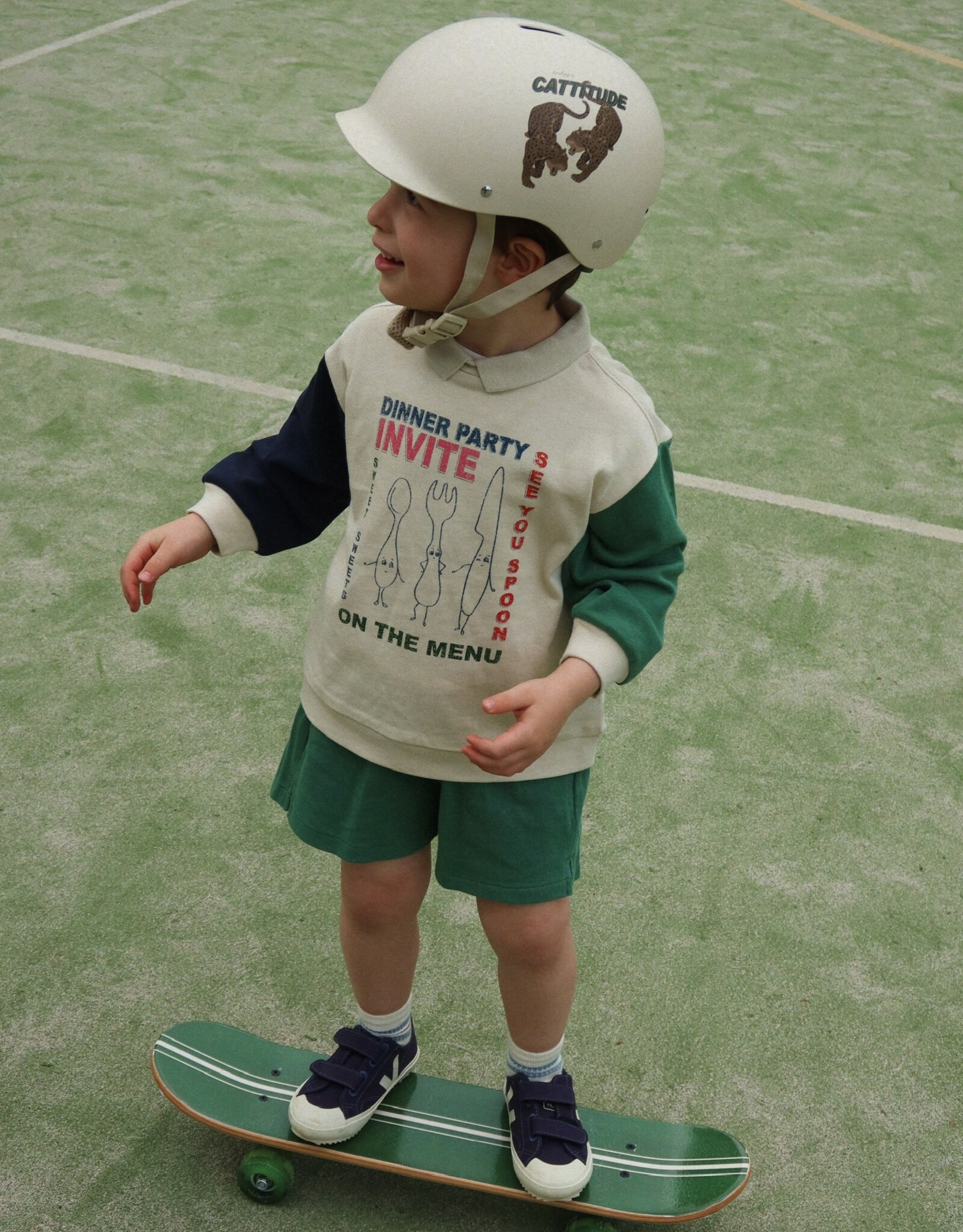 Konges Slojd KONGES SLØJD KIM SPOTTY LS POLO - MULTI COLOR