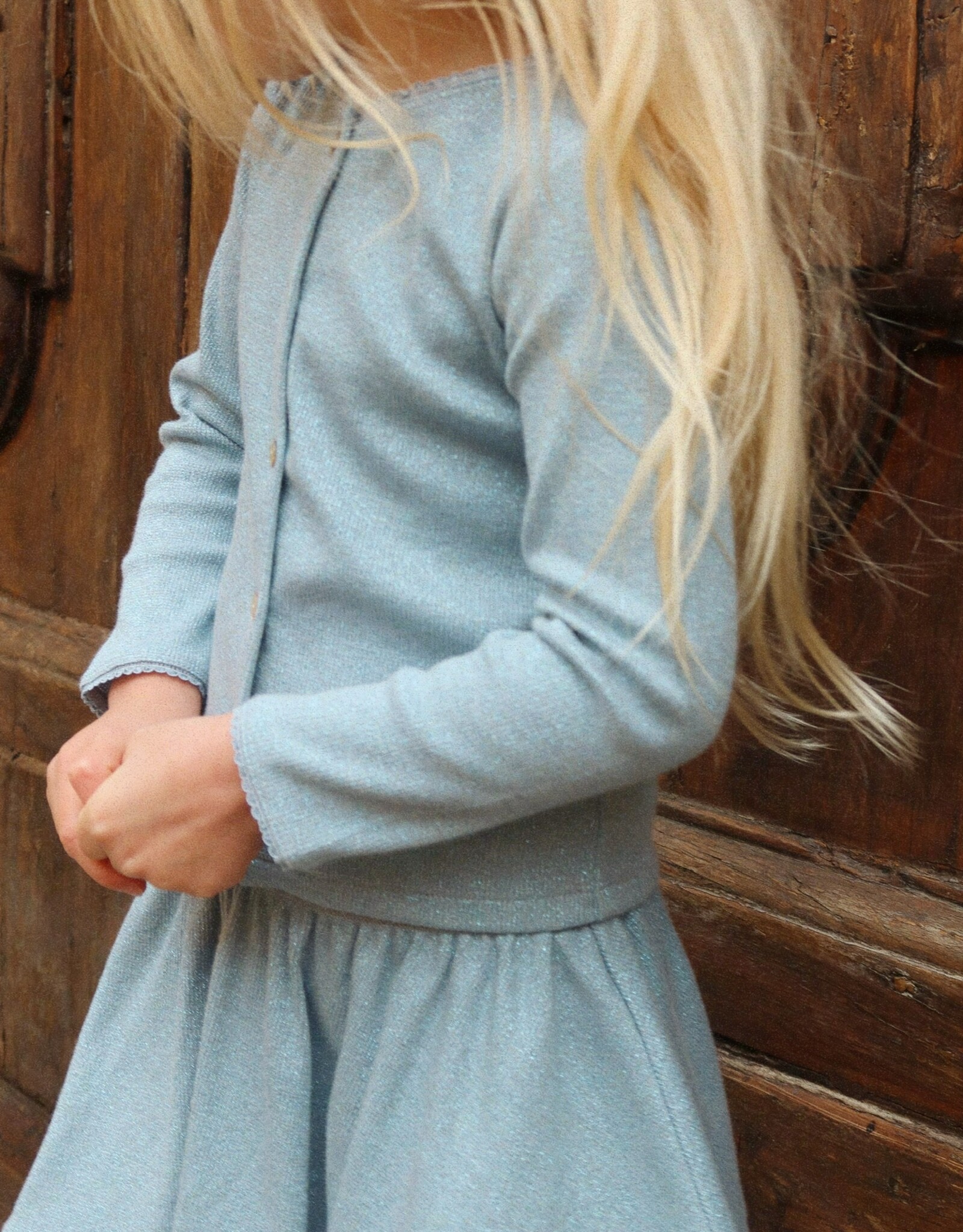 Konges Slojd KONGES SLØJD ROLI CARDIGAN  - SLEET