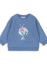 Konges Sløjd KONGES SLØJD LOUMILLA SWEATER - COLONY BLUE