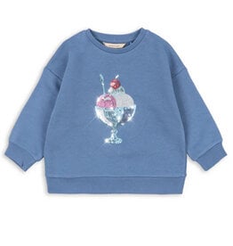 Konges Sløjd KONGES SLØJD LOUMILLA SWEATER - COLONY BLUE