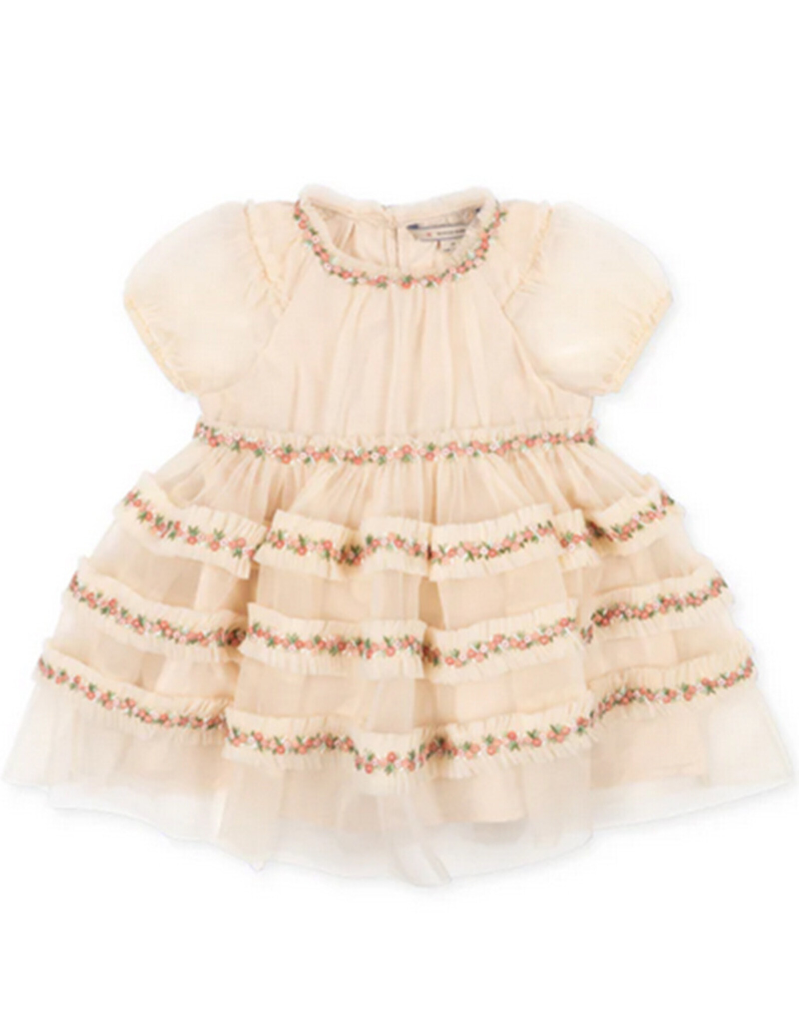 Konges Sløjd KONGES SLØJD JOELLE DRESS - BUTTERCREAM