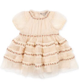 Konges Sløjd KONGES SLØJD JOELLE DRESS - BUTTERCREAM