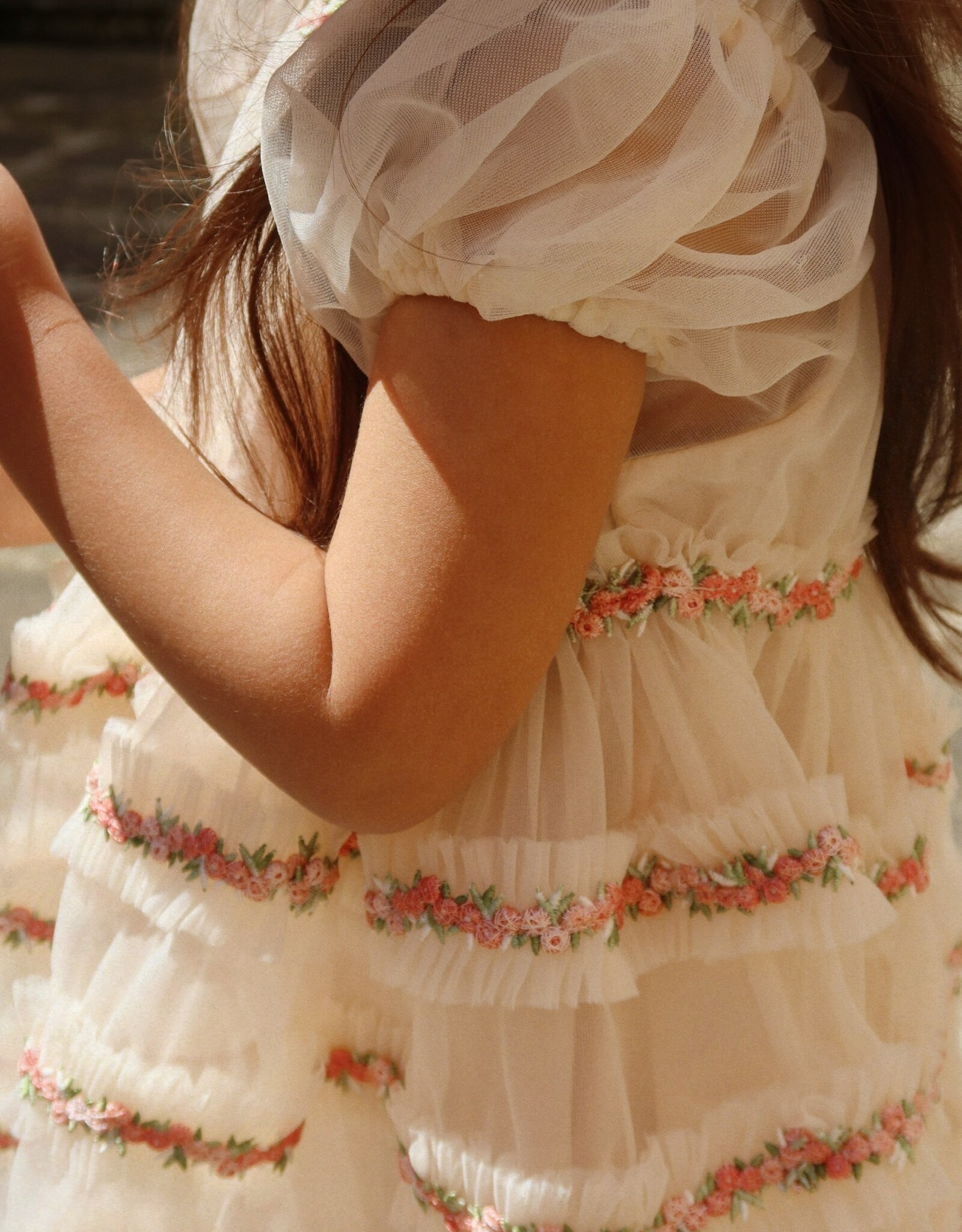 Konges Sløjd KONGES SLØJD JOELLE DRESS - BUTTERCREAM