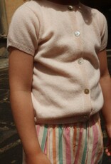 Konges Sløjd KONGES SLØJD BASI CARDIGAN - BUTTERCREAM