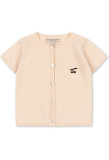 Konges Sløjd KONGES SLØJD BASI CARDIGAN - BUTTERCREAM