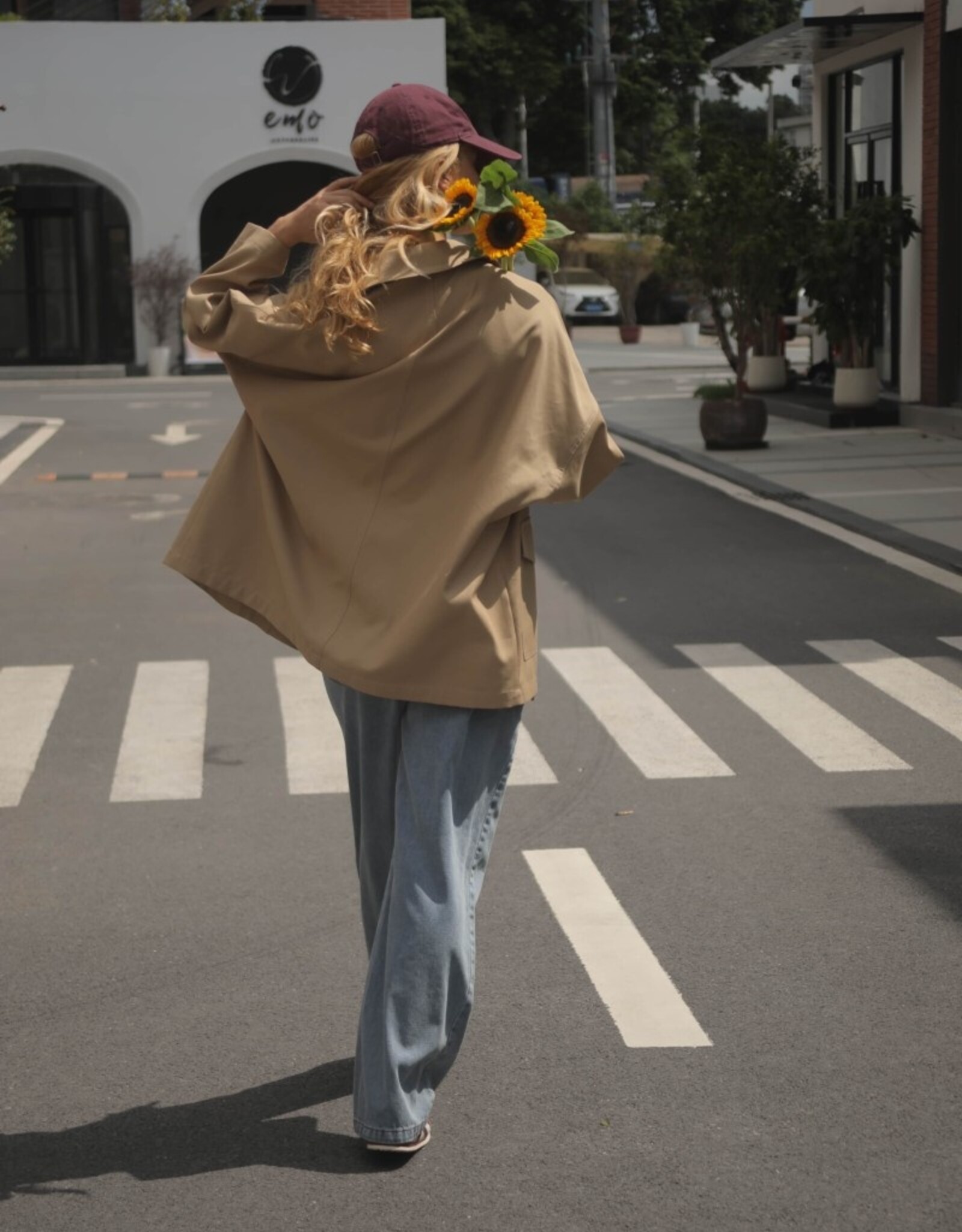 SEE U SOON JACKET - BEIGE