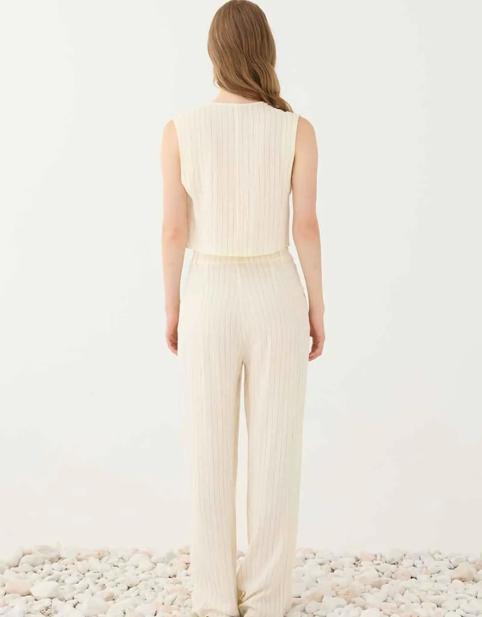 Eleh ELEH TROUSERS - PANNA