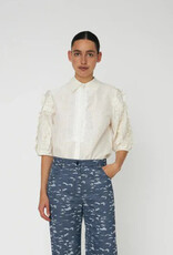 STELLA NOVA DELICATE FRILL SHIRT - IVORY