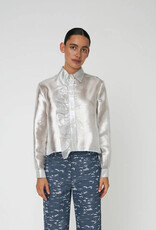 STELLA NOVA SILVER CRISP SHIRT - SILVER
