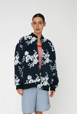 STELLA NOVA SEQUINS MESH JACKET - WHITE/BLUE