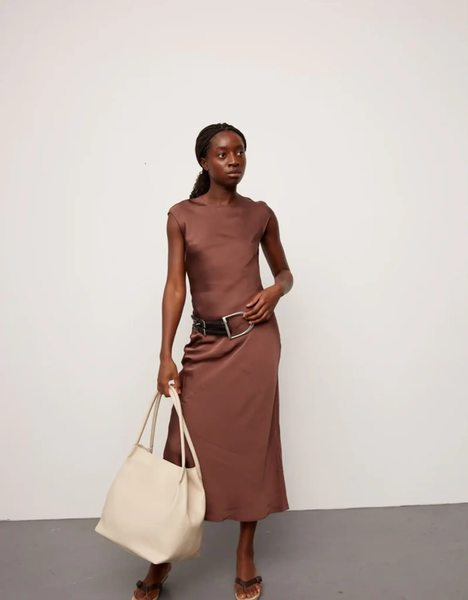 ADAX VEGAN HELENA BAG - OFF WHITE