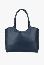 ADAX AMALFI SHOPPER SIENNA - DARK BLUE