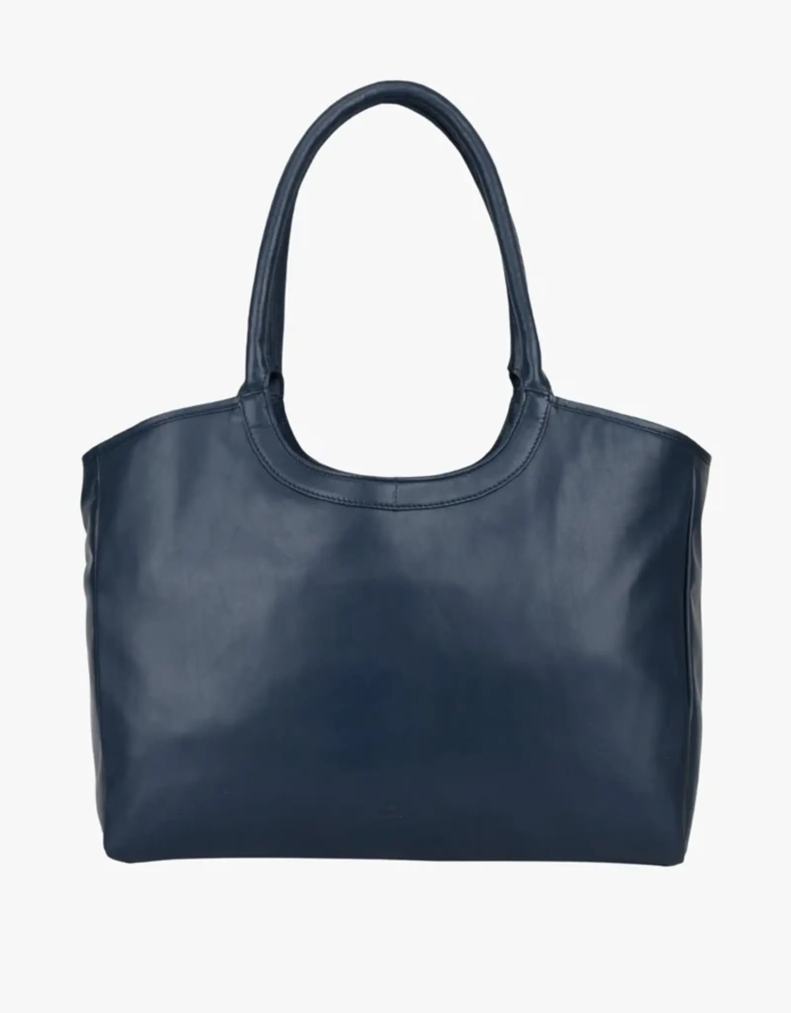 ADAX AMALFI SHOPPER SIENNA - DARK BLUE