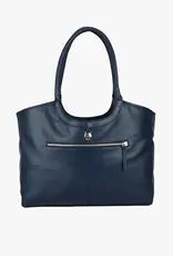 ADAX AMALFI SHOPPER SIENNA - DARK BLUE