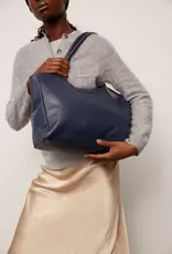 ADAX AMALFI SHOPPER SIENNA - DARK BLUE