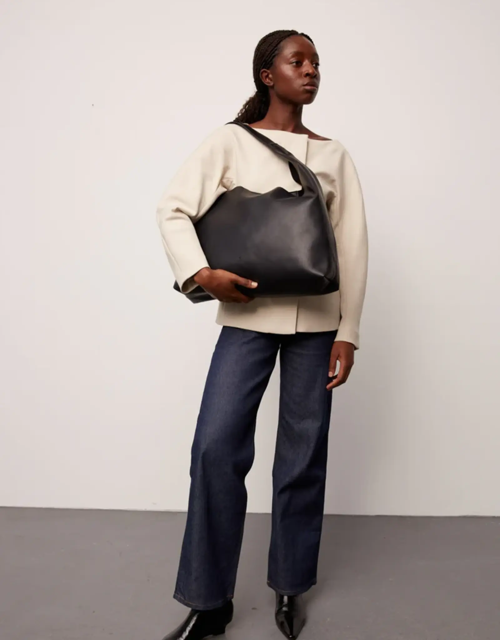 ADAX VEGAN DANCY BAG - BLACK