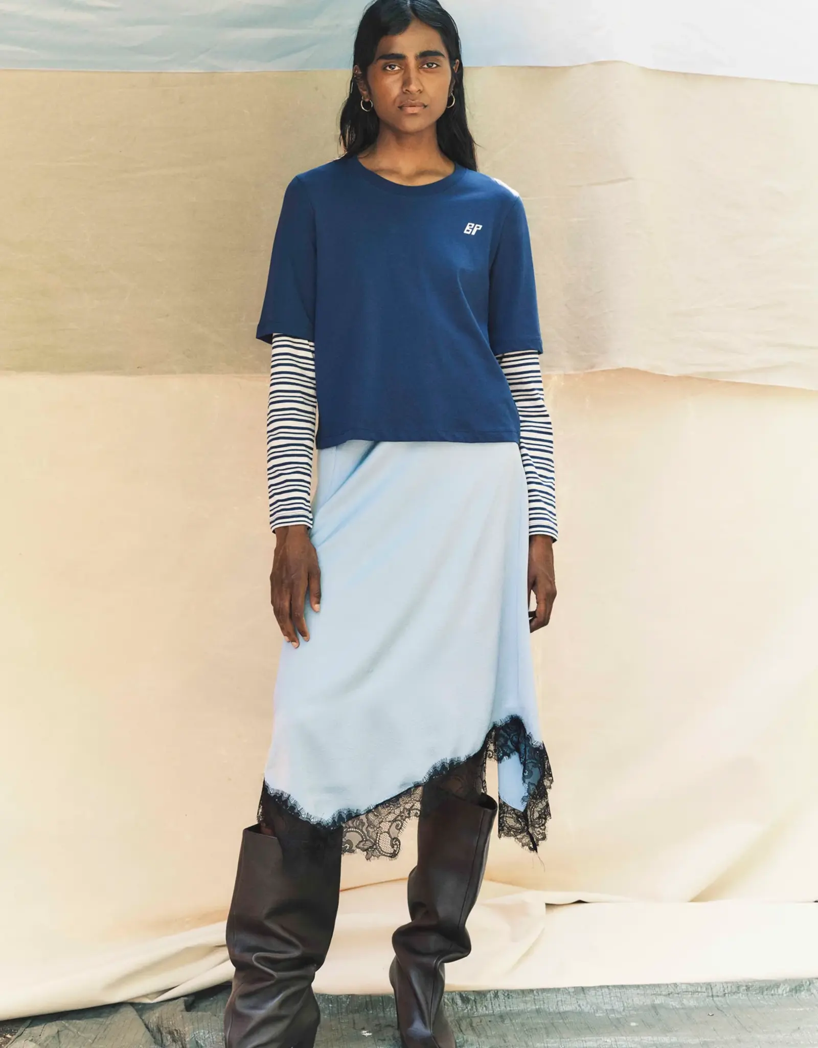 Baum Und Pferdgarten BAUM UND PFERDGARTEN SOPHIE SKIRT - DUSK BLUE