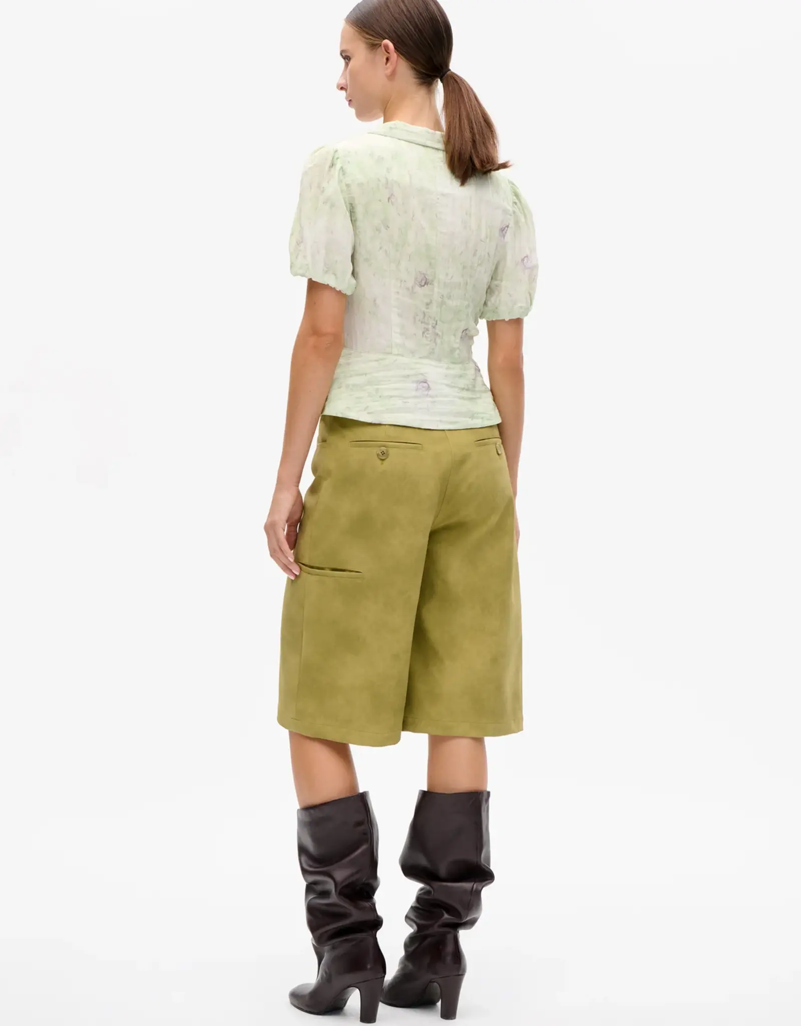 Baum Und Pferdgarten BAUM UND PFERDGARTEN MACAIA BLOUSE - GREEN FLOWER