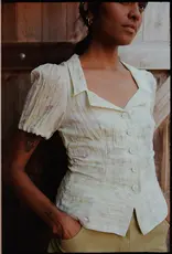 Baum Und Pferdgarten BAUM UND PFERDGARTEN MACAIA BLOUSE - GREEN FLOWER