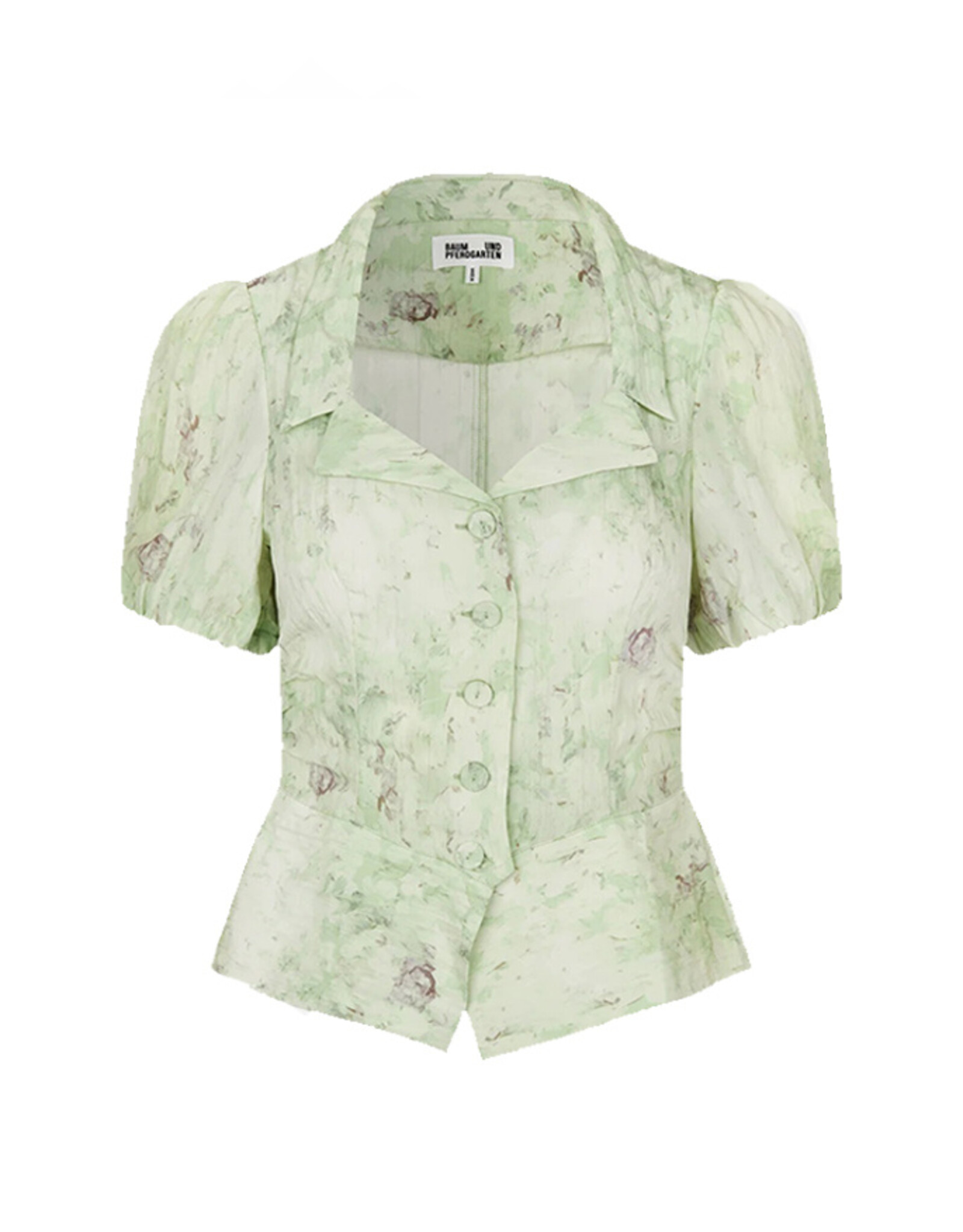 Baum Und Pferdgarten BAUM UND PFERDGARTEN MACAIA BLOUSE - GREEN FLOWER