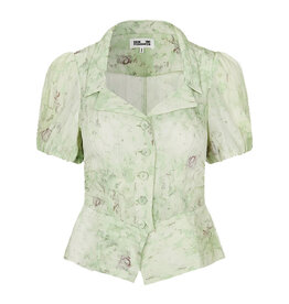 Baum Und Pferdgarten BAUM UND PFERDGARTEN MACAIA BLOUSE - GREEN FLOWER