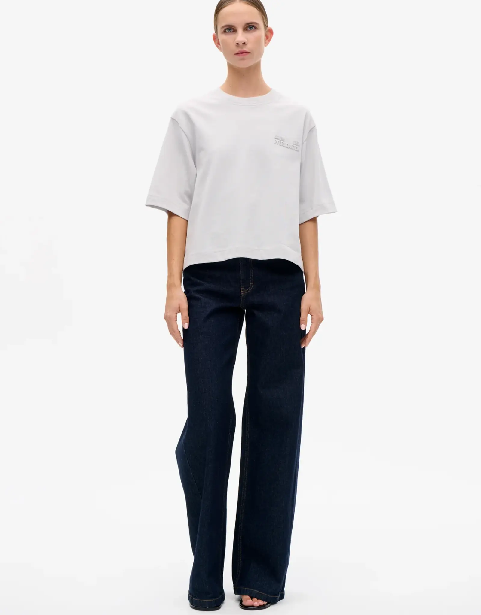 Baum Und Pferdgarten BAUM UND PFERDGARTEN JIANA TSHIRT - MICRO CHIP GREY