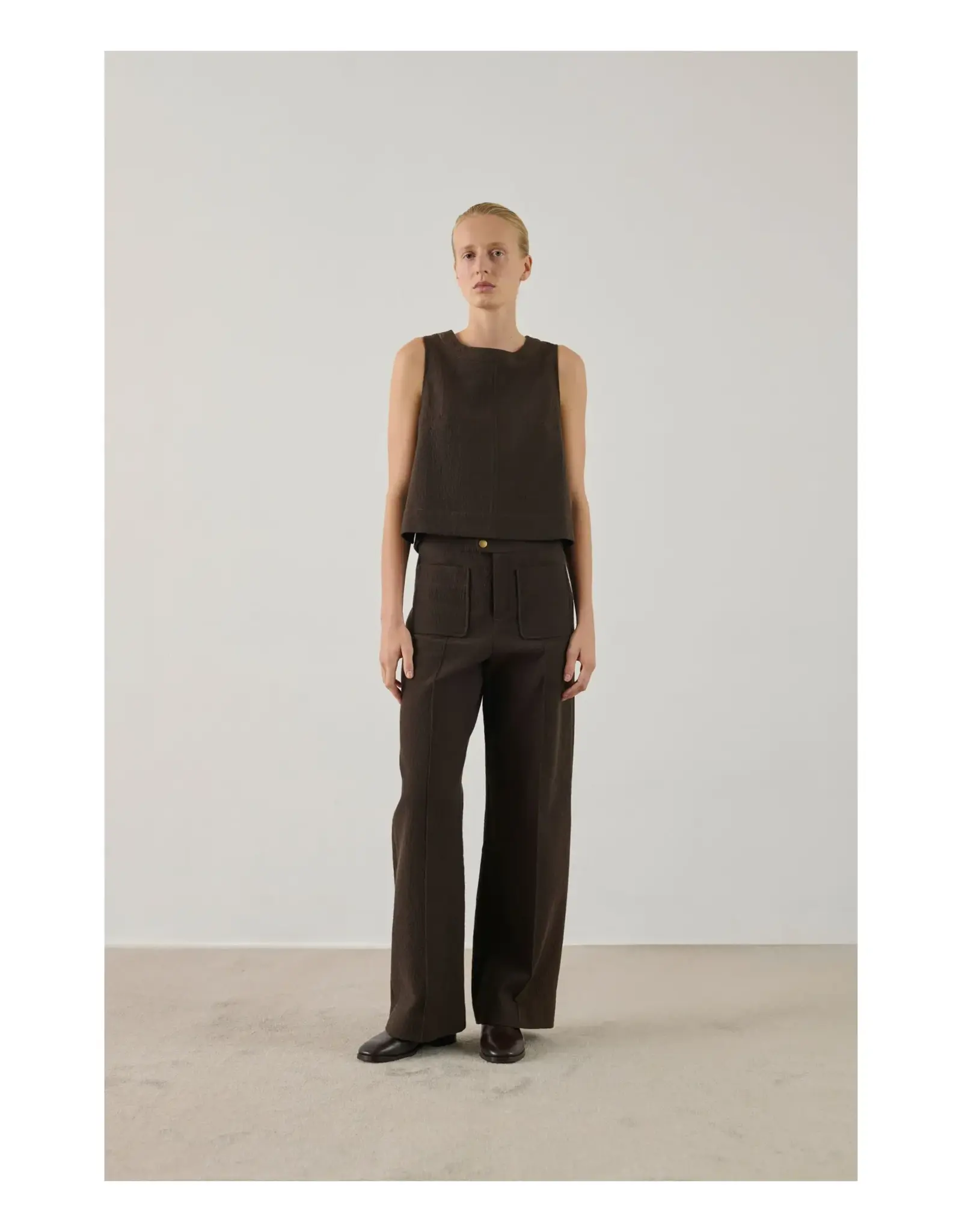 soeur SOEUR HARRY PANTS - CHOCOLAT