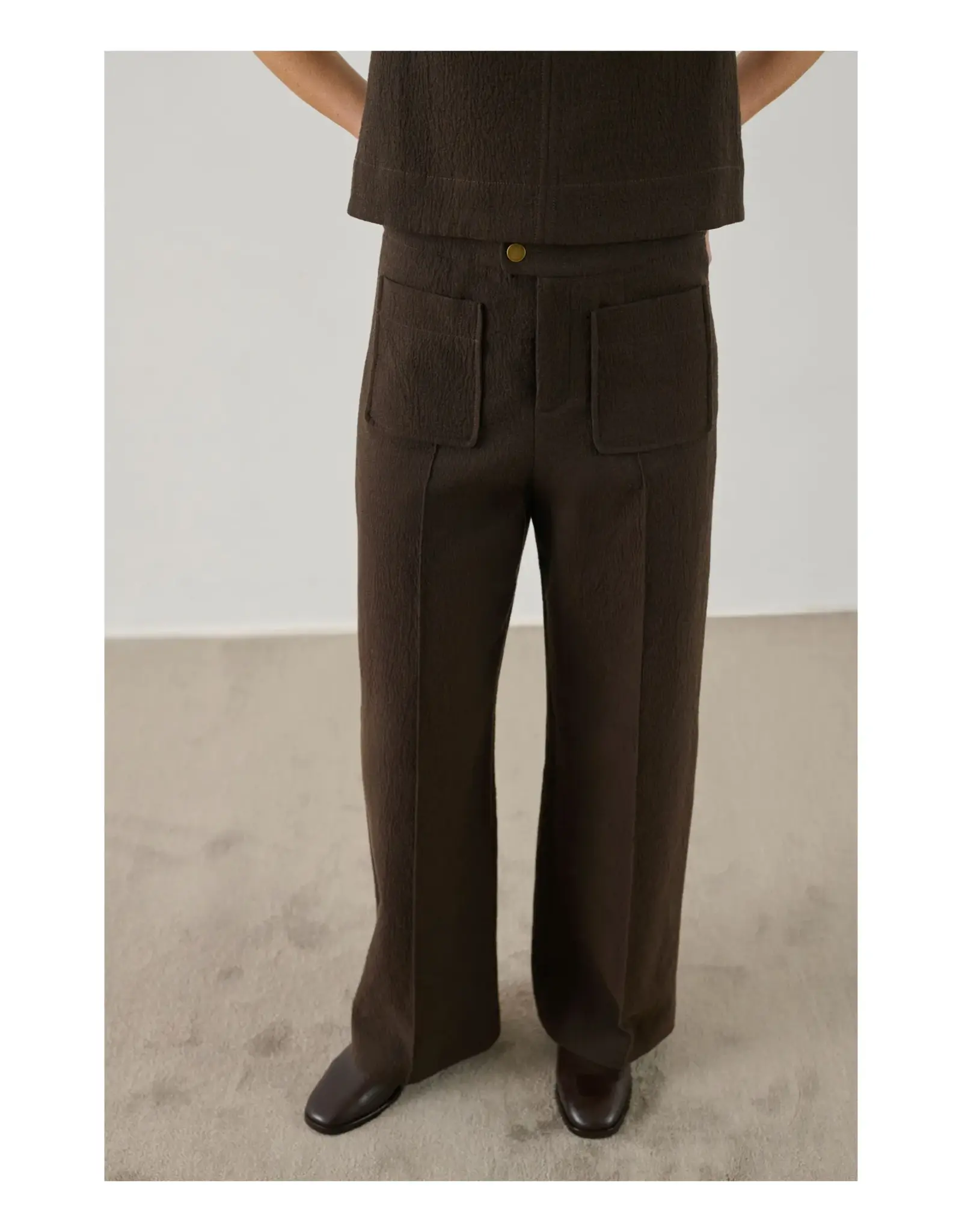 soeur SOEUR HARRY PANTS - CHOCOLAT