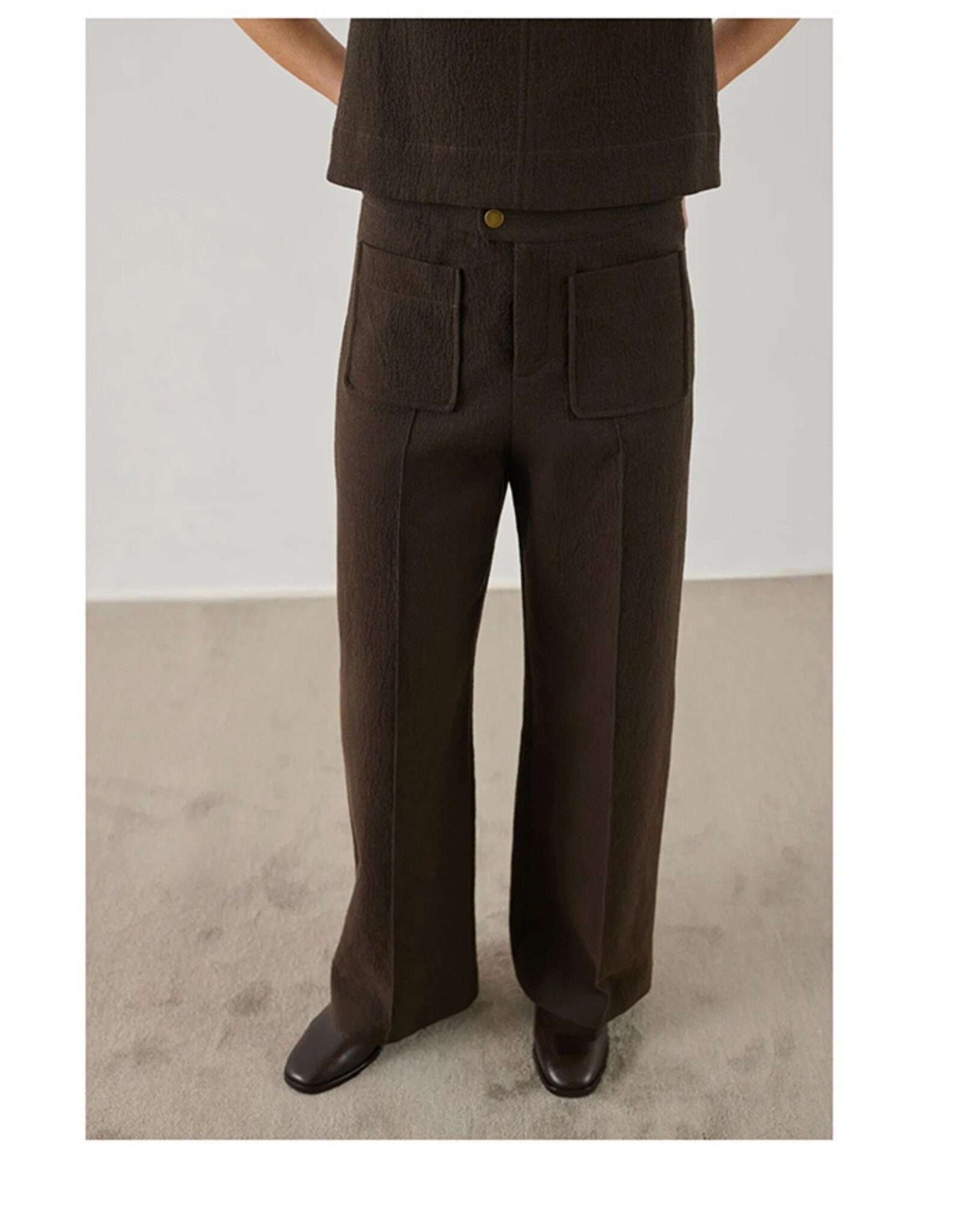 soeur SOEUR HARRY PANTS - CHOCOLAT