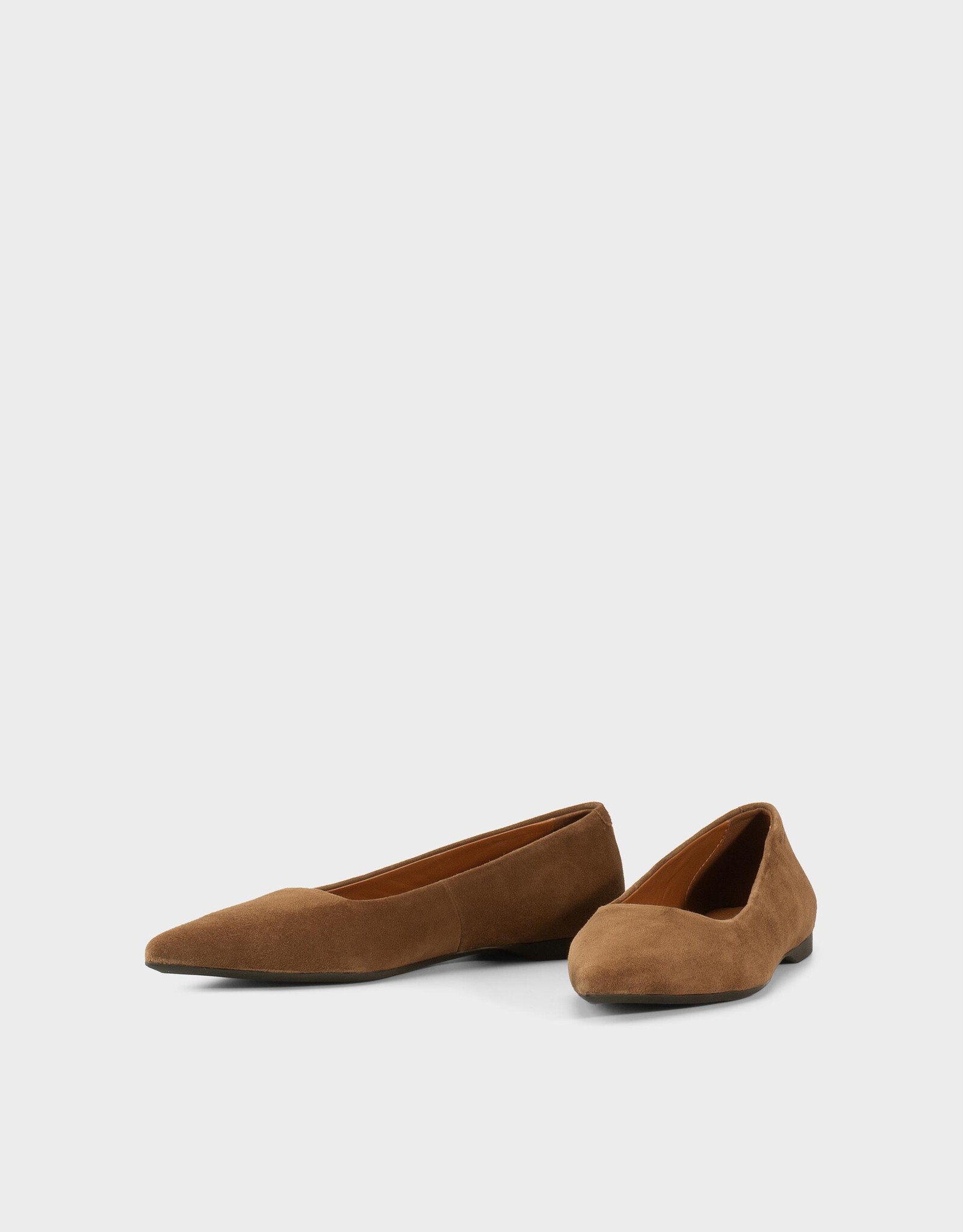 vagabond VAGABOND HERMINE BALLET FLATS - COCOA BROWN