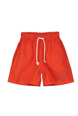 LOTIE KIDS TWILL BERMUDA POCKETS - CORAL RED