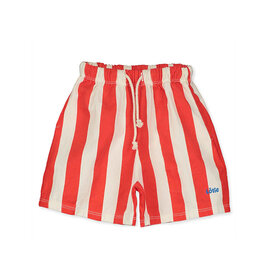 LOTIE KIDS TWILL BERMUDA POCKETS - OFF WHITE