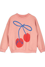 LOTIE KIDS CLAY PINK SWEATSHIRT - CHERRY