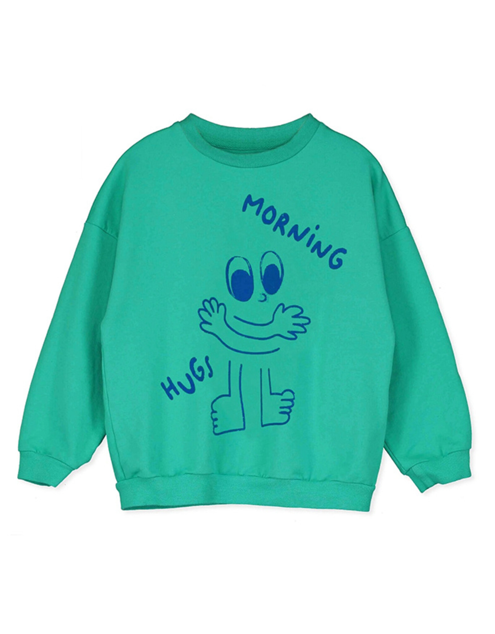 LOTIE KIDS CHERRY SWEATSHIRT - GREEN