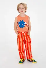 LOTIE KIDS WIDE FIT TWILL PANTS - PAPAYA