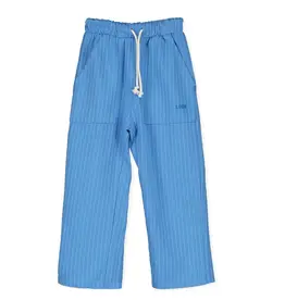 LOTIE KIDS WIDE FIT TWILL PANTS - BAJA BLUE