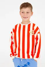 LOTIE KIDS POOL PARTY SWEATSHIRT - OFF WHITE