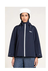 flotte FLOTTE LOURMEL CAPE COAT - INDIGO