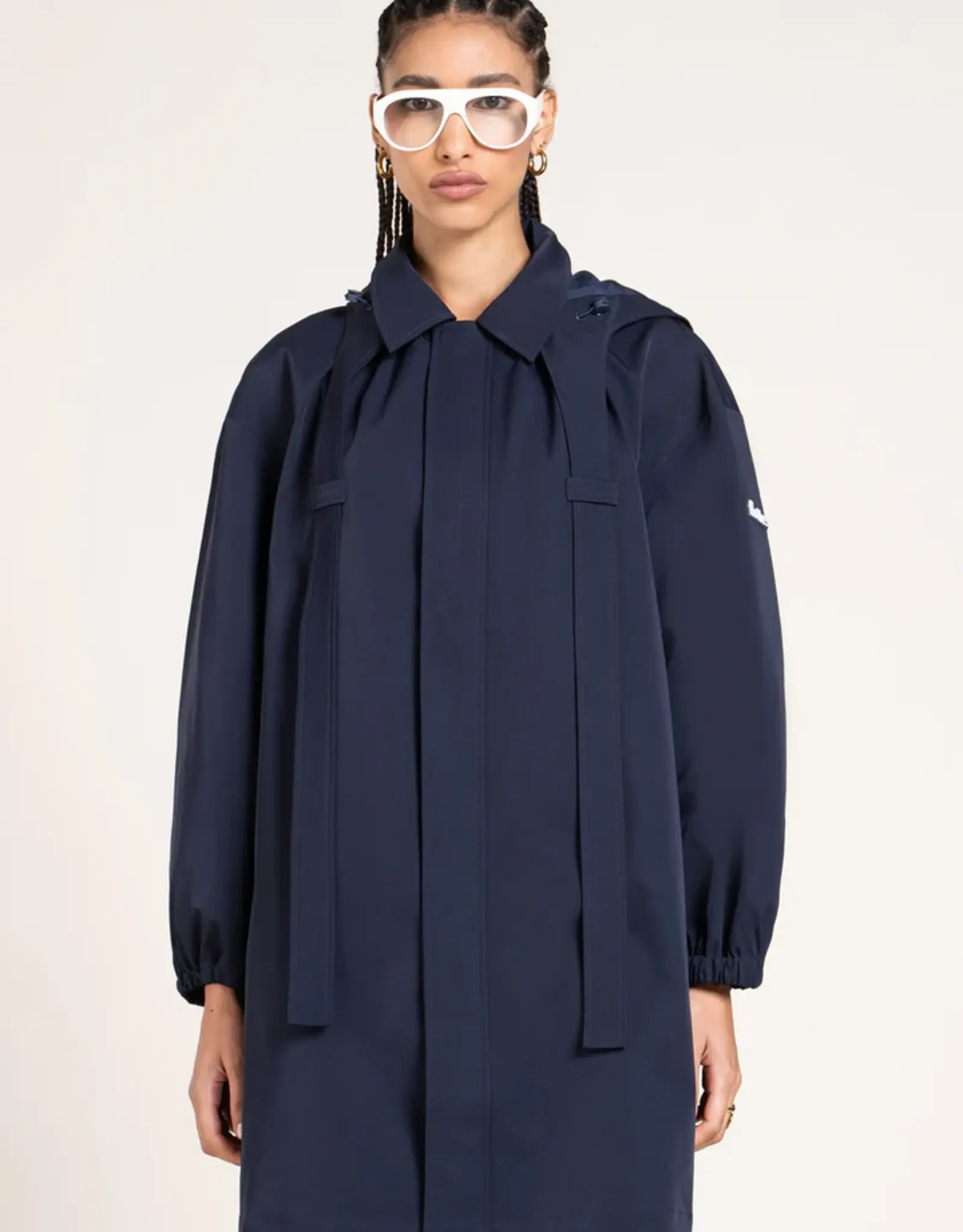 flotte FLOTTE RICHELIEU GARBADINE COAT - INDIGO