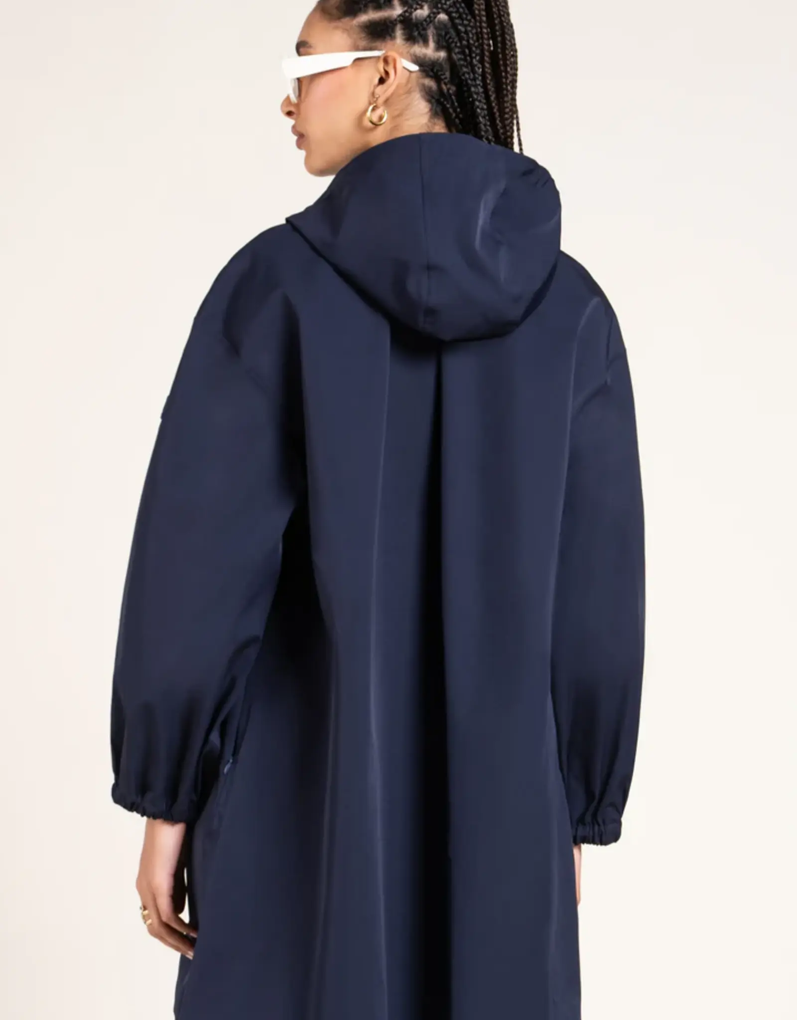 flotte FLOTTE RICHELIEU GARBADINE COAT - INDIGO