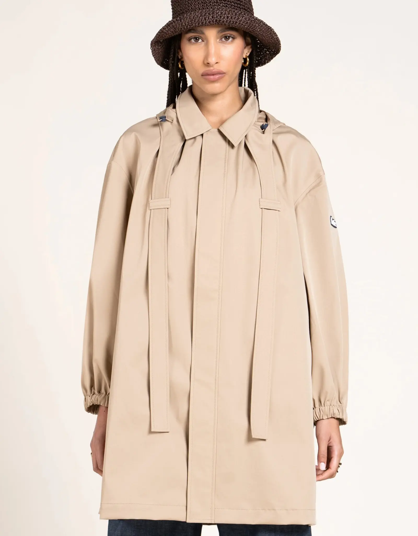 flotte FLOTTE RICHELIEU GARBADINE COAT - SAHARA