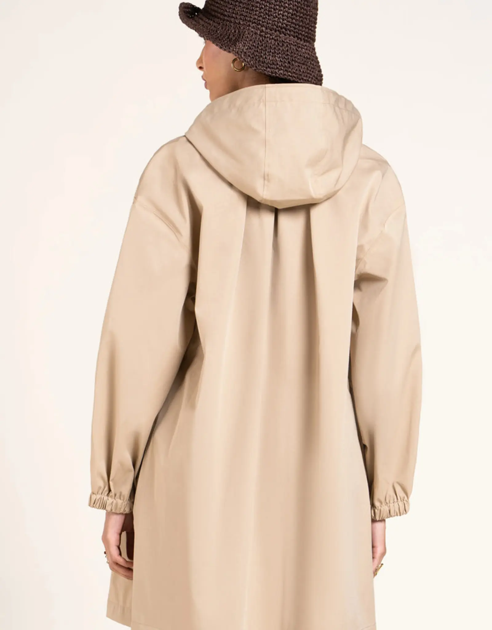 flotte FLOTTE RICHELIEU GARBADINE COAT - SAHARA