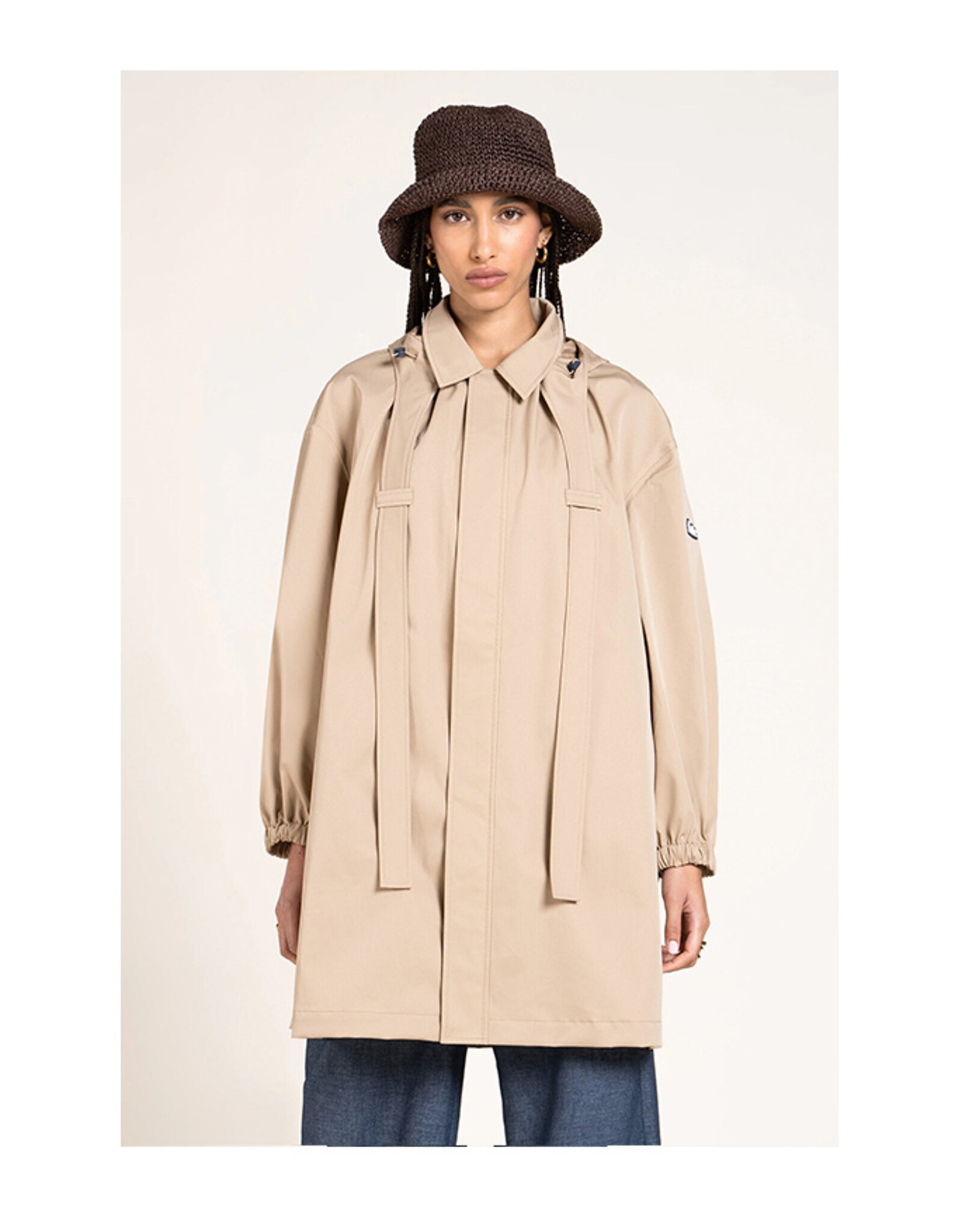 flotte FLOTTE RICHELIEU GARBADINE COAT - SAHARA