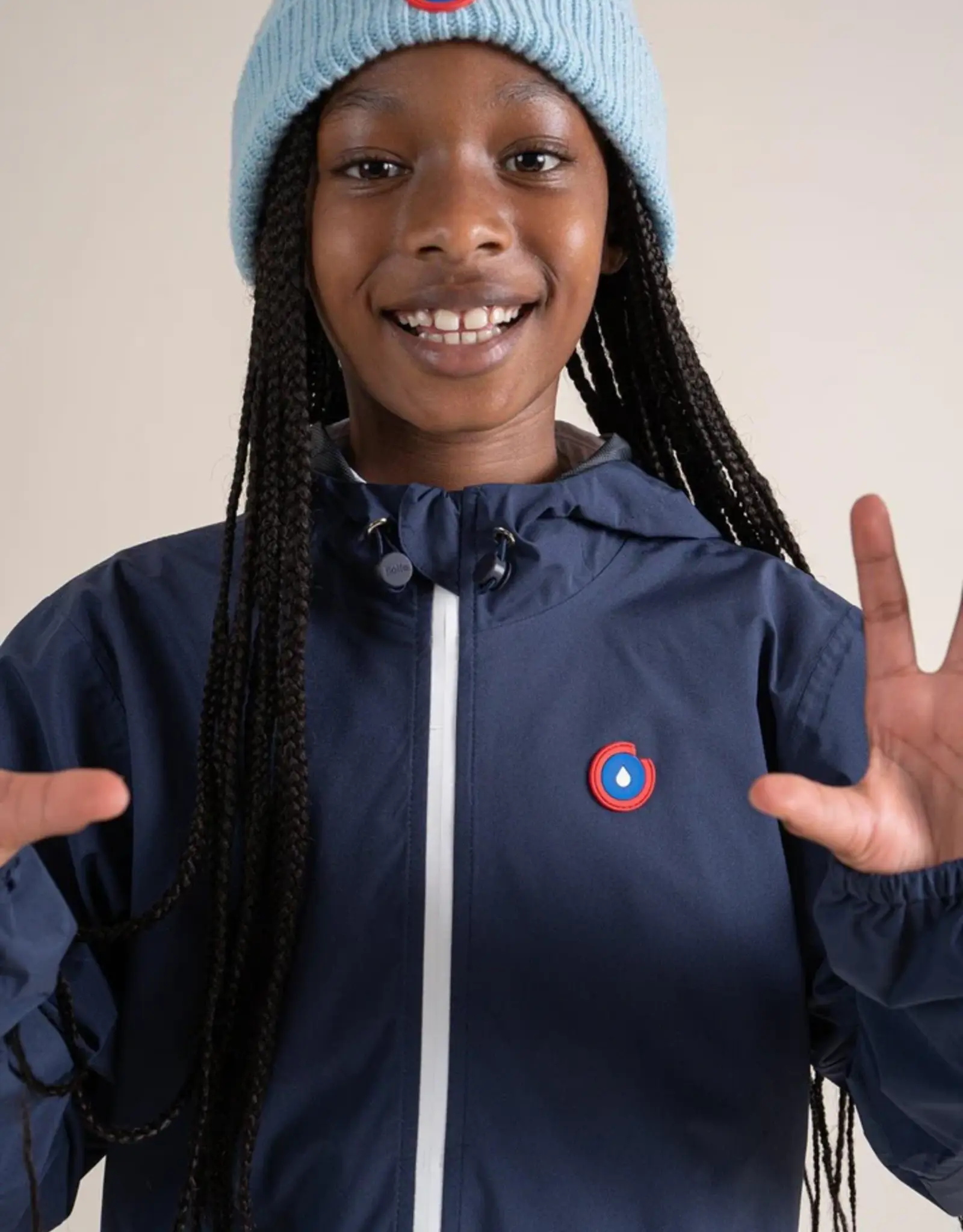 flotte FLOTTE BASTILLE WINDBREAKER JACKET - INDIGO