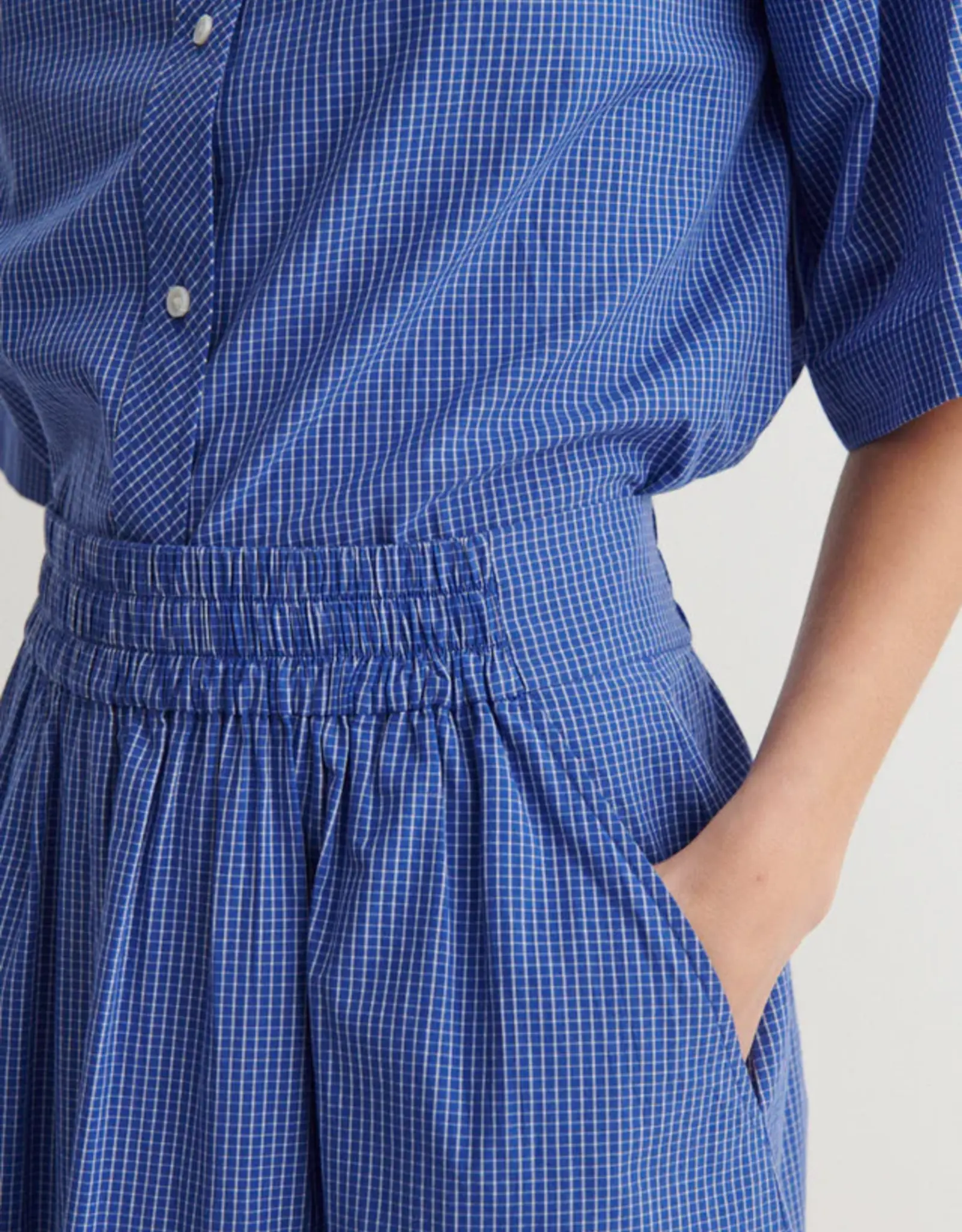 BASIC APPERAL CHANE SKIRT - SODALITE BLUE