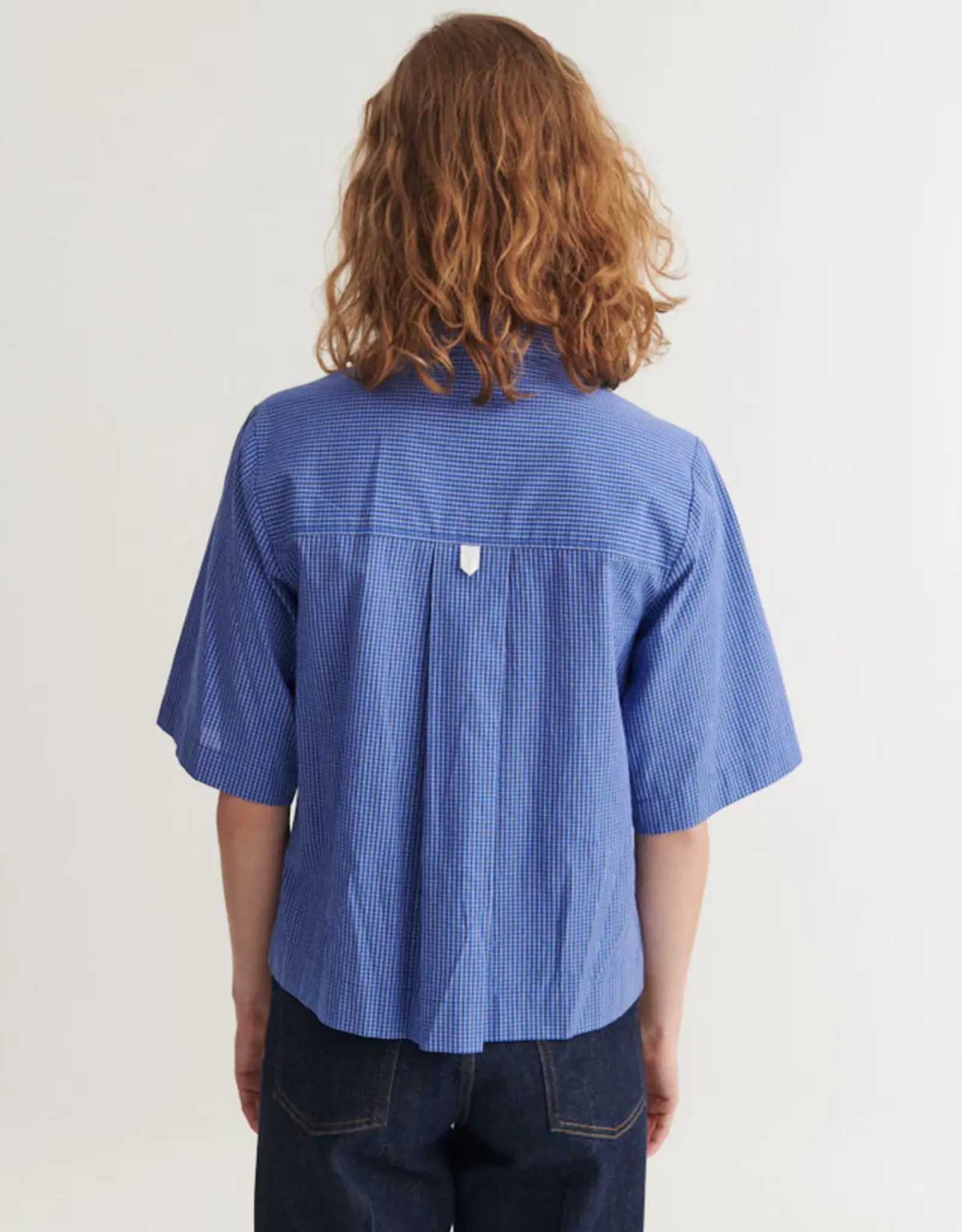 BASIC APPAREL CHANE SHIRT - SOLIDATE BLUE