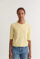 BASIC APPAREL SELEM GRANDDAD TEE - SUNLIGHT