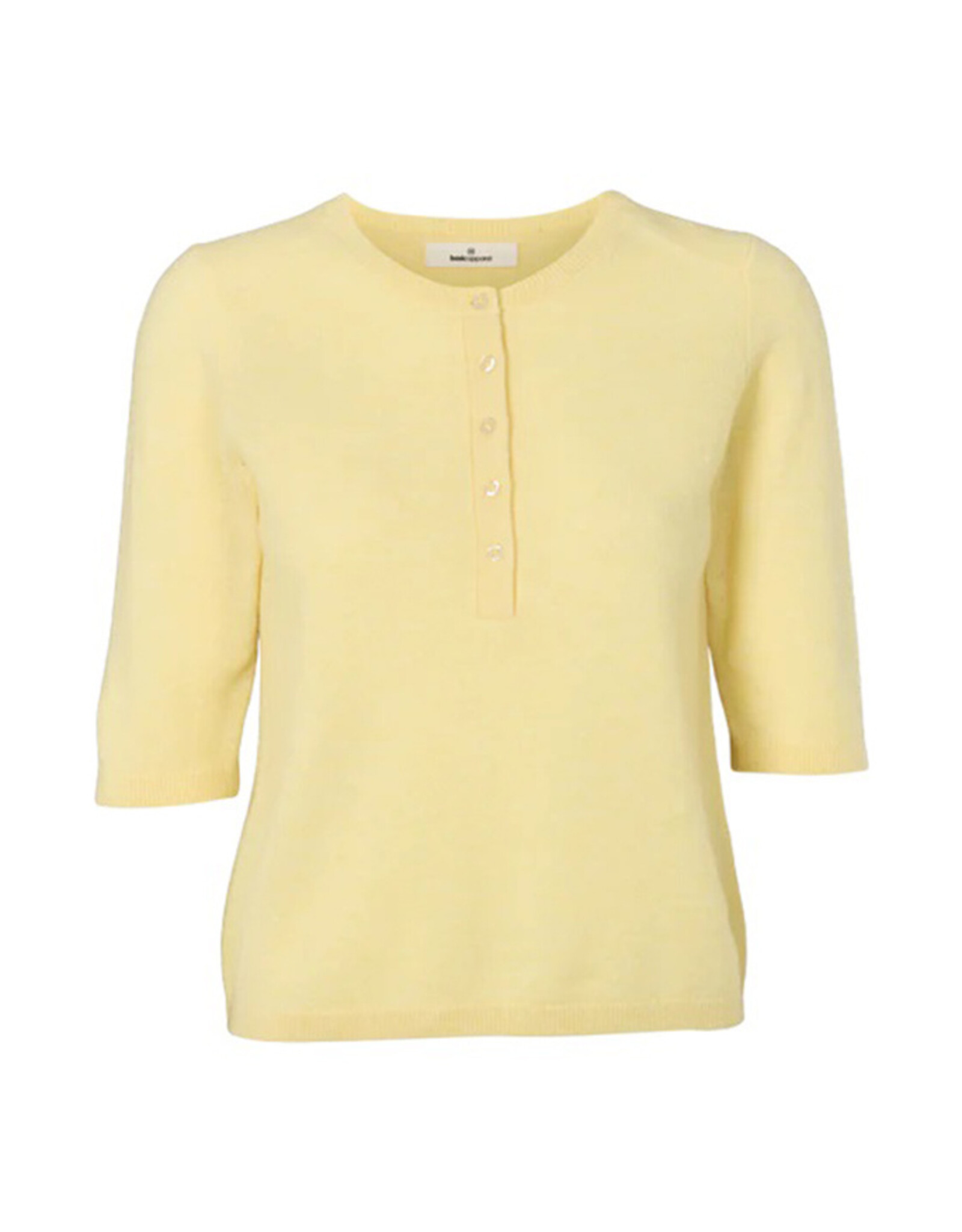 BASIC APPAREL SELEM GRANDDAD TEE - SUNLIGHT