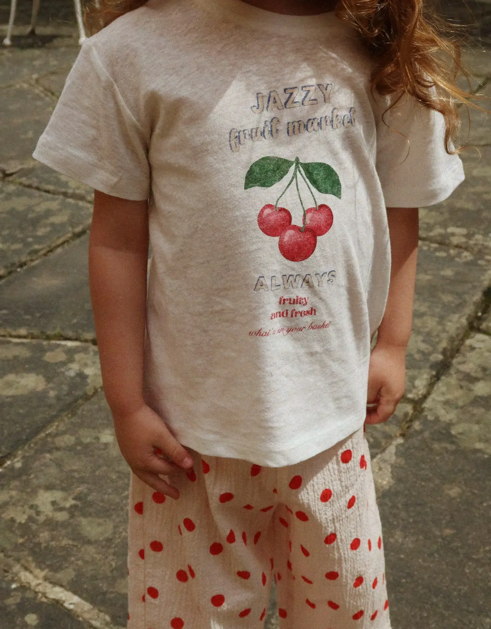 Konges Sløjd KONGES SLØJD ERA TEE TEE - OFF WHITE