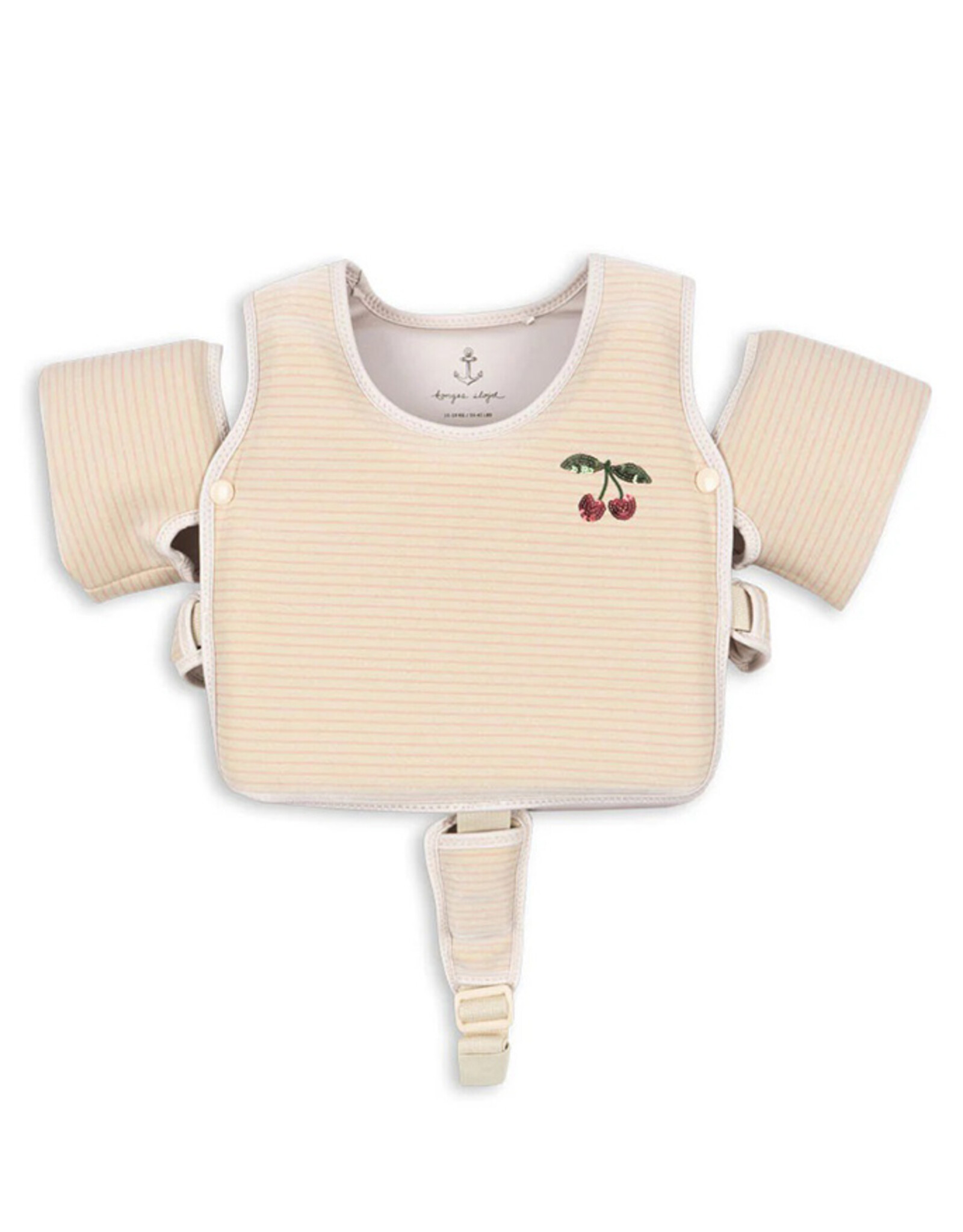 Konges Sløjd KONGES SLØJD HOLLIS SWIM WATER WINGS - ROSE STRIPES